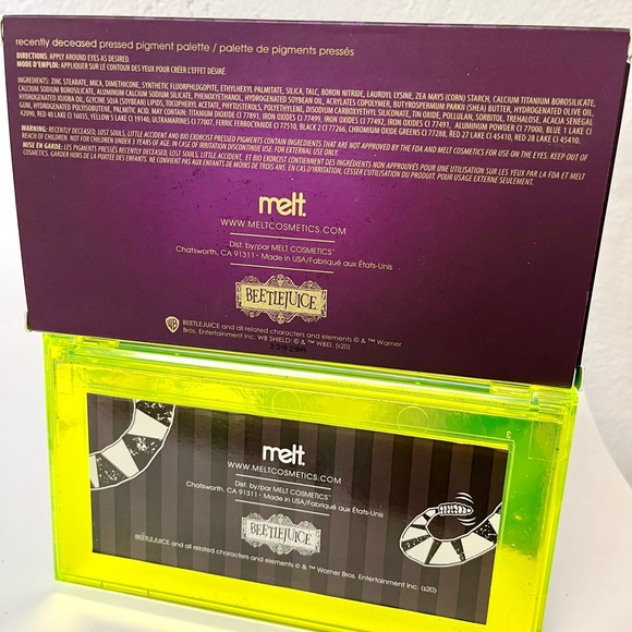 MELT COSMETICS x BEETLEJUICE PALETTE - Recently Deceased - Picture 7 of 9